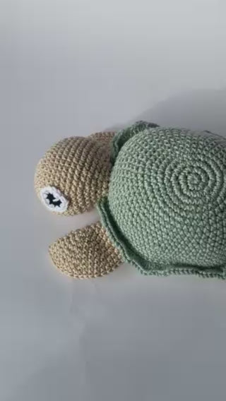 Tartaruga Amigurumi con carillon